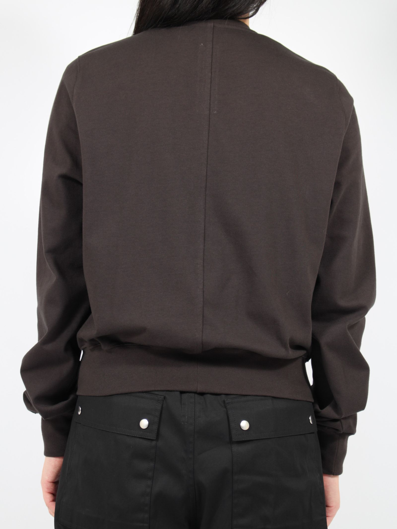 【24AW】クロップ クルーネック スウェット / CROPPED CREWNECK SWEAT / ダークダスト