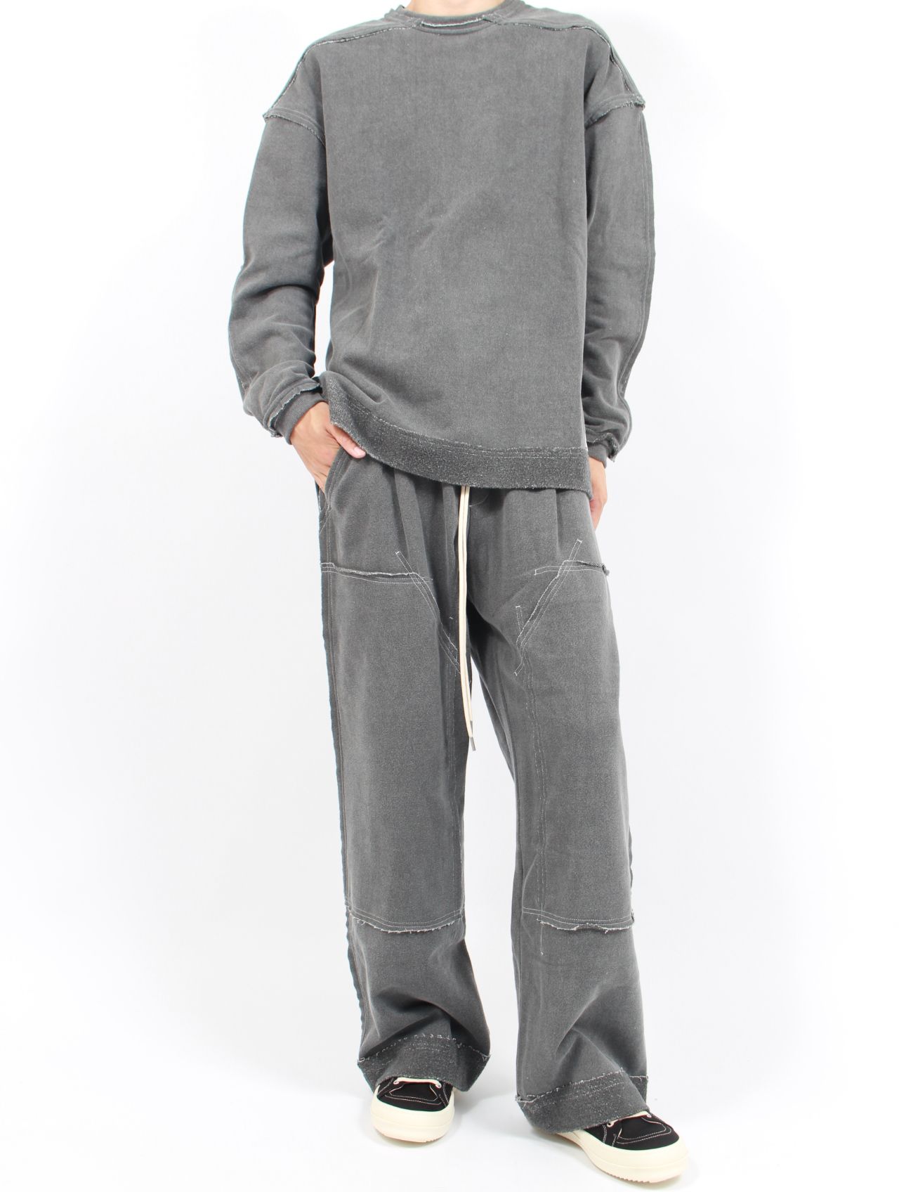 【本日限定値下げ‼️】ネイバーフッド　ピグメントダイ加工　スウェット NAPE_ - 【25AW】ピグメント ロングスリーブ スウェット プル