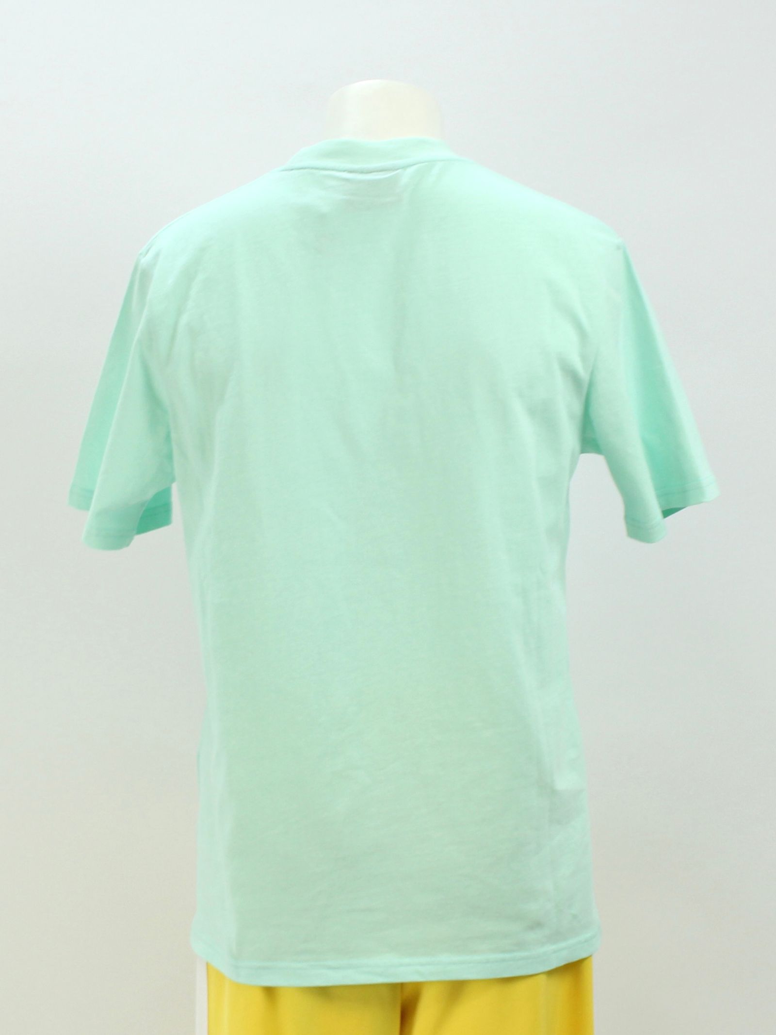 刺繍ロゴ Tシャツ / FAIR AQUA T-SHIRT WITH MULTICOLOR LOGO / アクア × マルチ