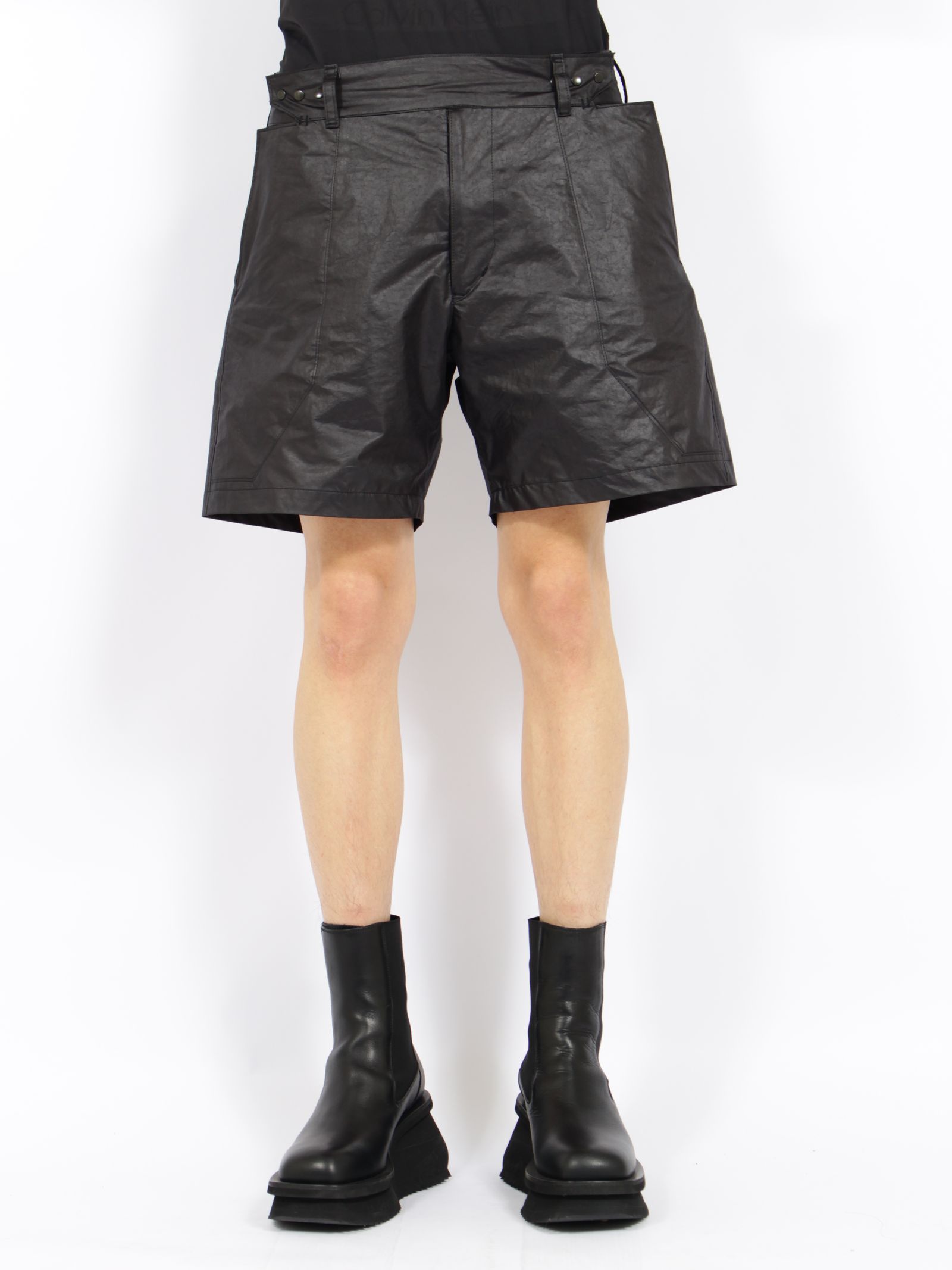 【STORY 別注】  パネル ショーツ ショートパンツ / PANEL SHORTS / ブラック