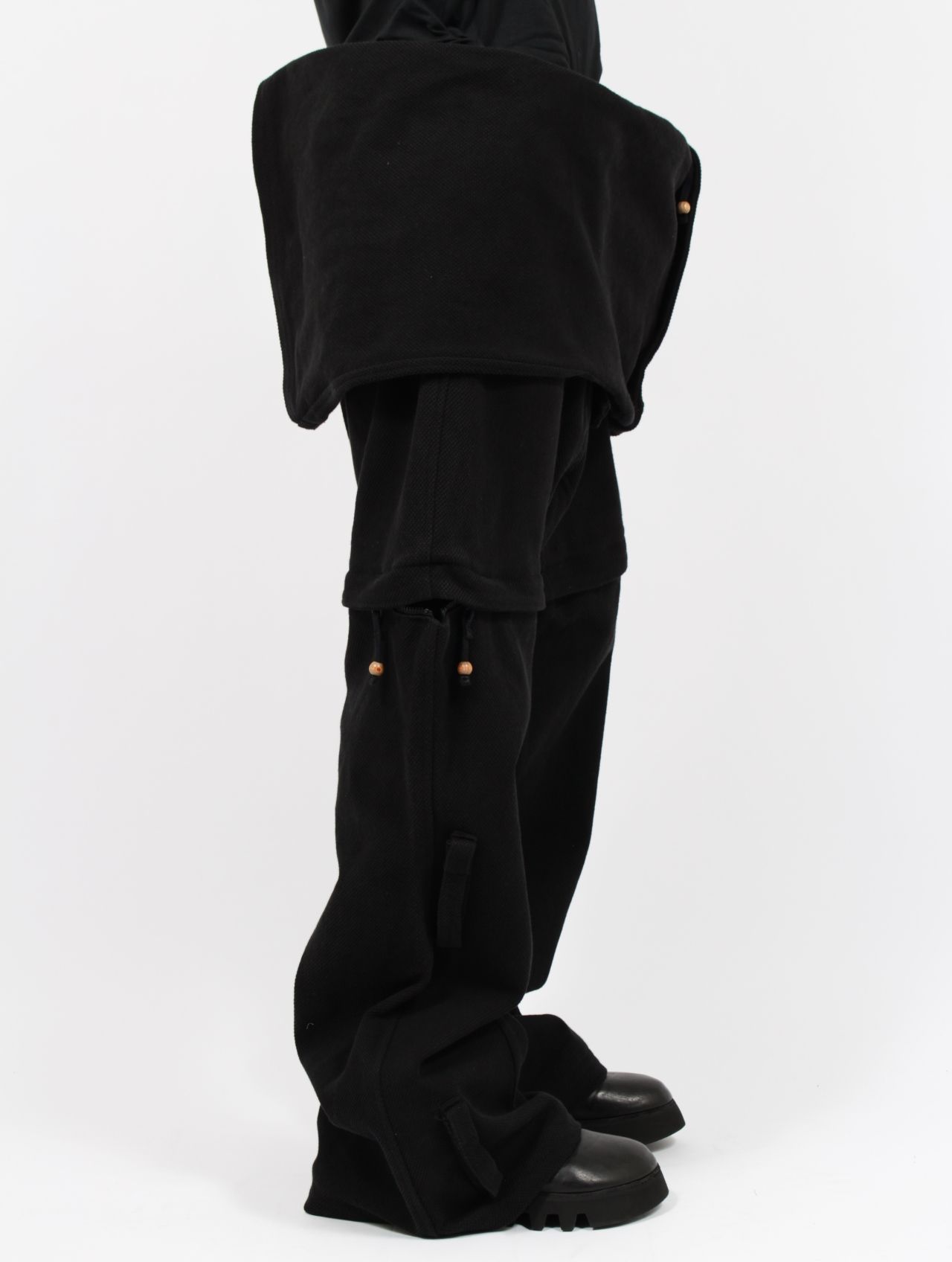 【25AW】ヤタガラス パンツ / 八咫烏 PANTS / サシコブラック