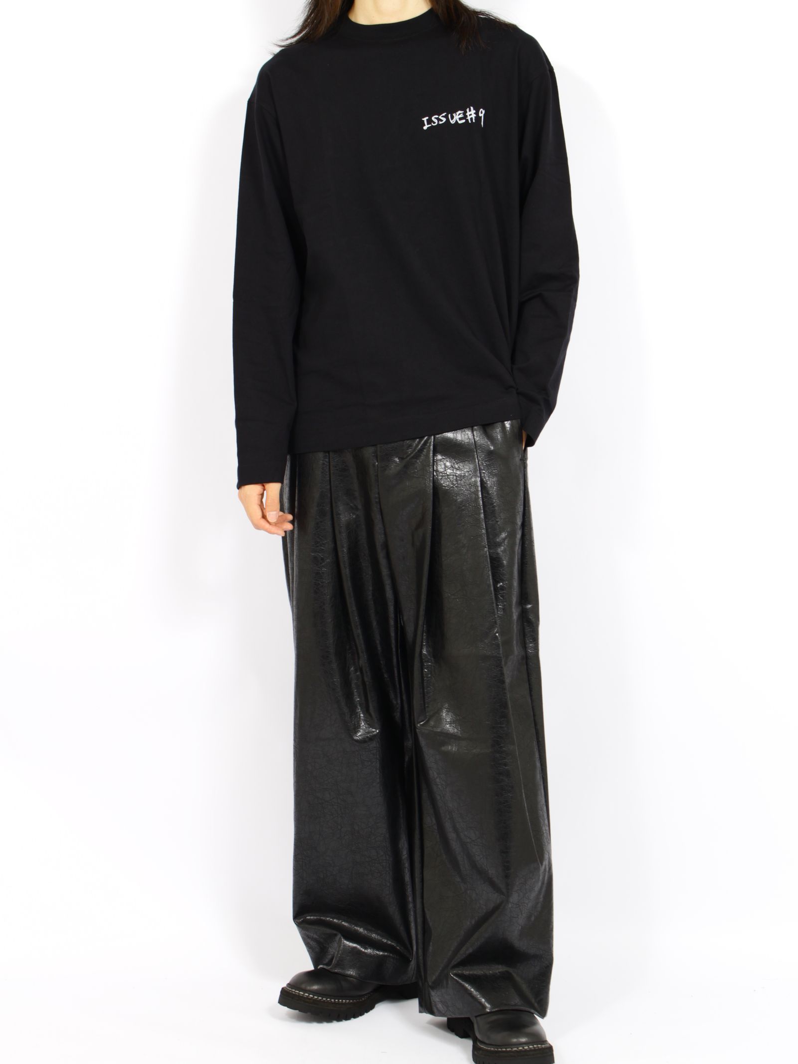 【26AW】シーズン テーマ ロングスリーブ Tシャツ / ISSUE#9(L/S TEE) / ブラック