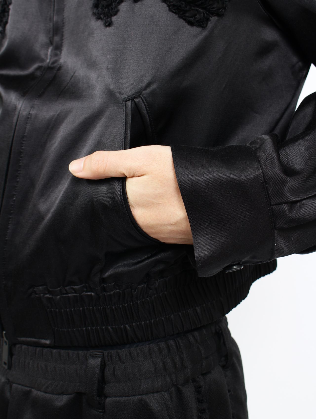 【26SS】ジップ ブルゾン / ZIP BLOUSON / ブラック