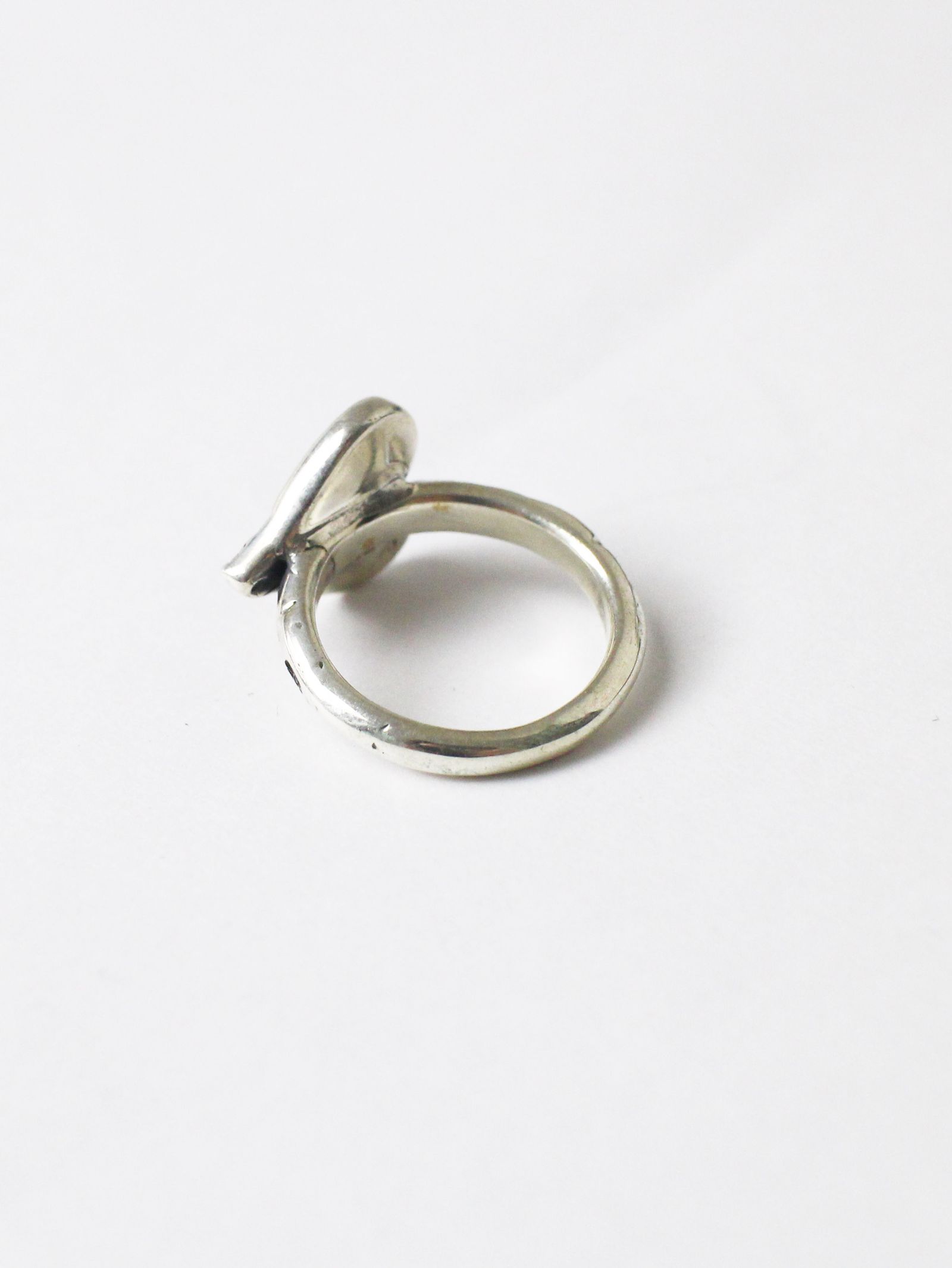 【取り寄せ】スタンプ ハート リング / Stamp Heart Ring 直営限定Ver. / シルバー