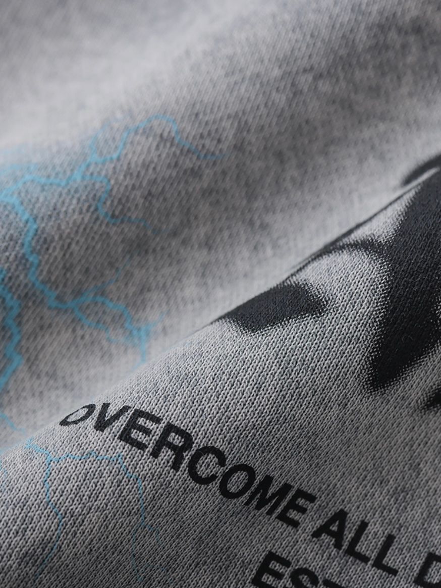 【25SS】フェイデッド ブリーチ フーディー / FADED BLEACH HOODIE / アッシュ