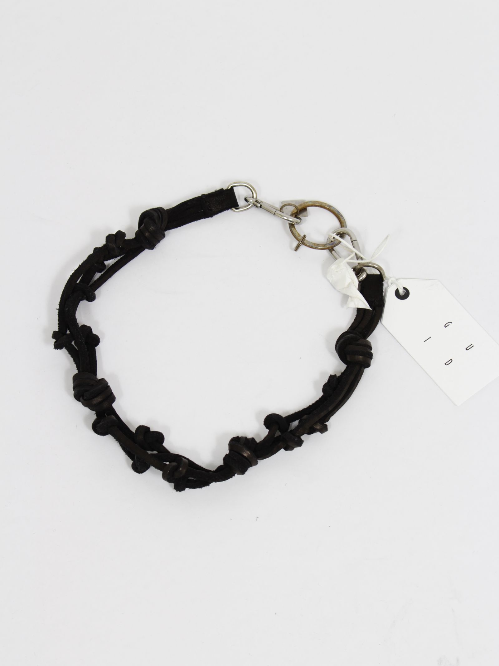 GUIDI - 【CRD00】グロッポーネ レザー キーチェーン / GROPPONE FULL