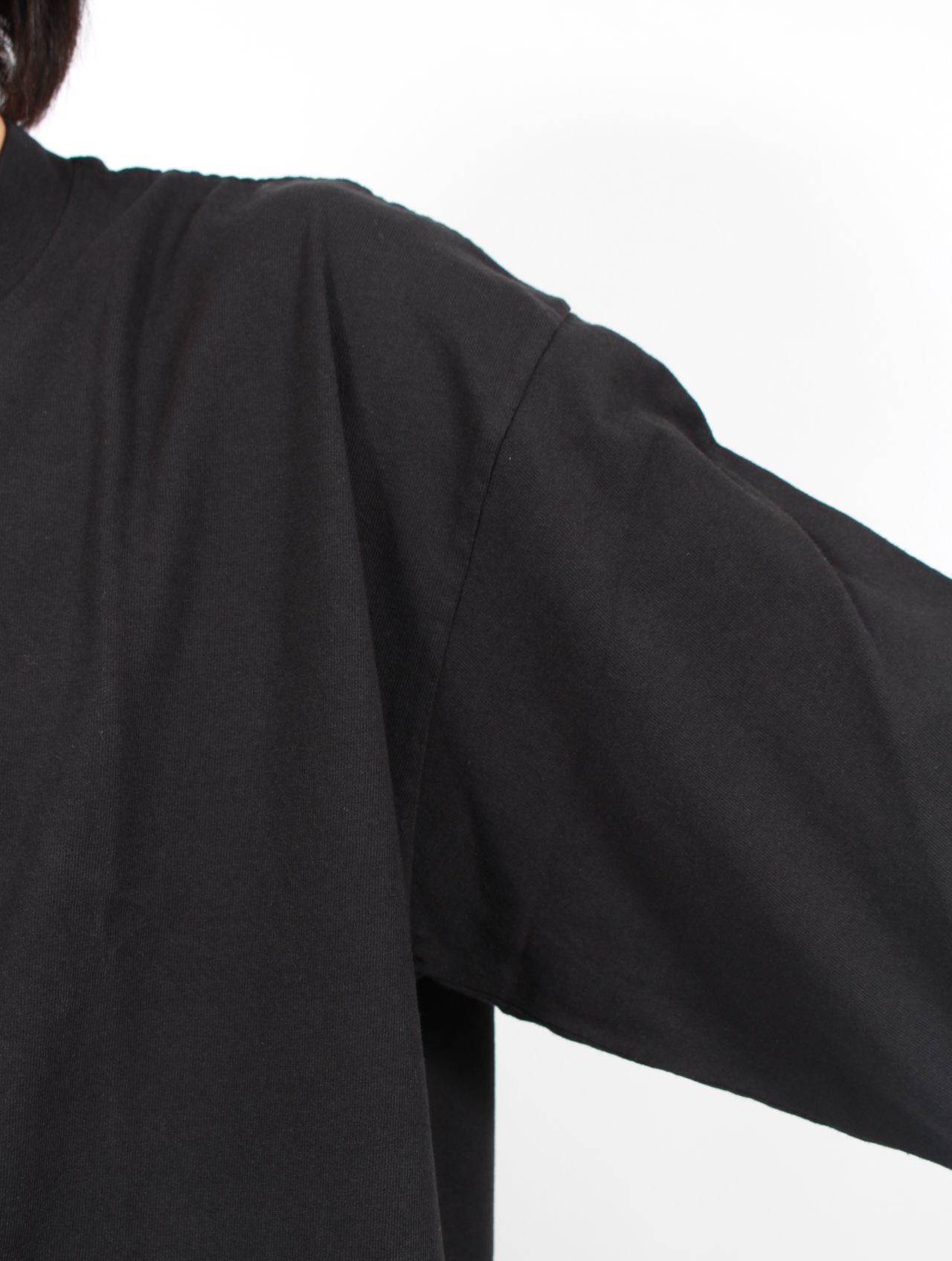 【25AW】レジストレーション フォーム ロングスリーブカットソー パックTシャツ / REGISTRATIOON FORM / LSC / ブラック