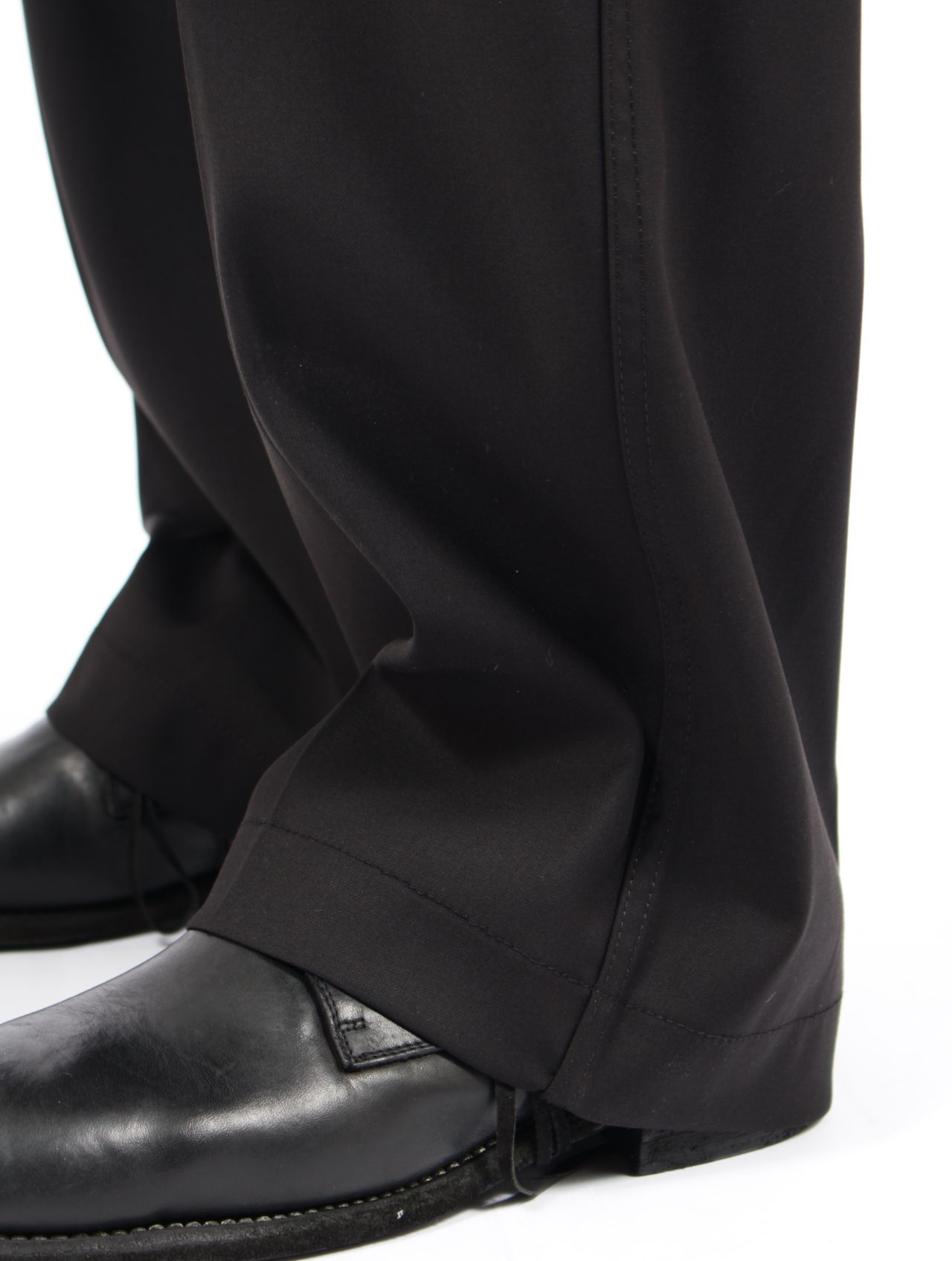 【25AW】サンティアゴ スラックス / SANTIAGO SLACKS / ブラック