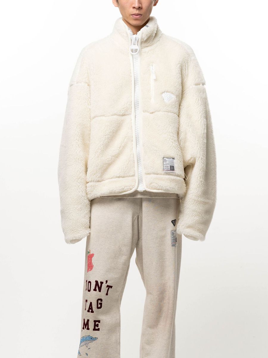 【26AW】 ワイド バック ボア ブルゾン / WIDE BACK BOA BLOUSON / ホワイト