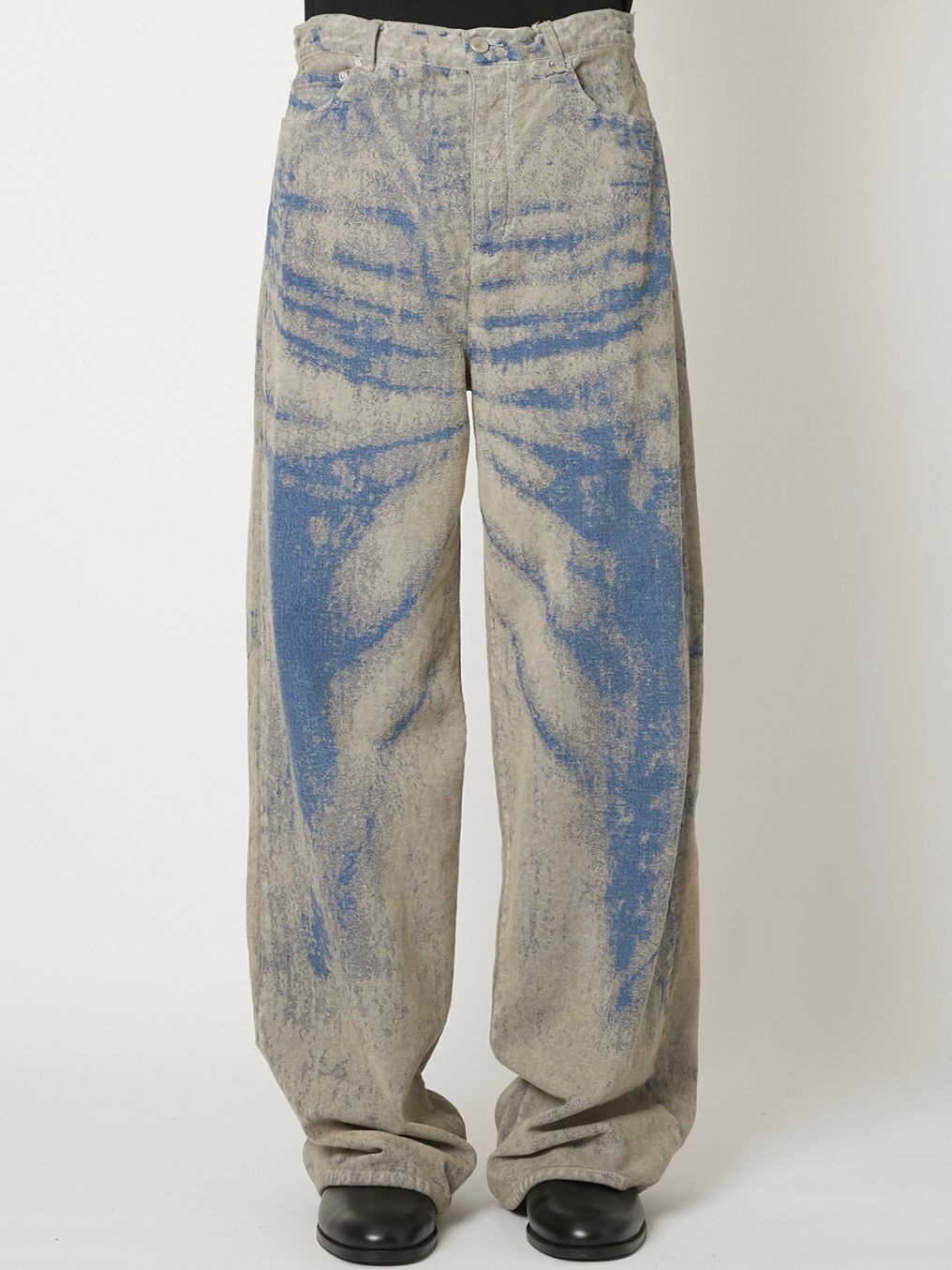 【26AW】ワイド デニム / WIDE DENIM / INDIGO BLEACH(インディゴブリーチ)