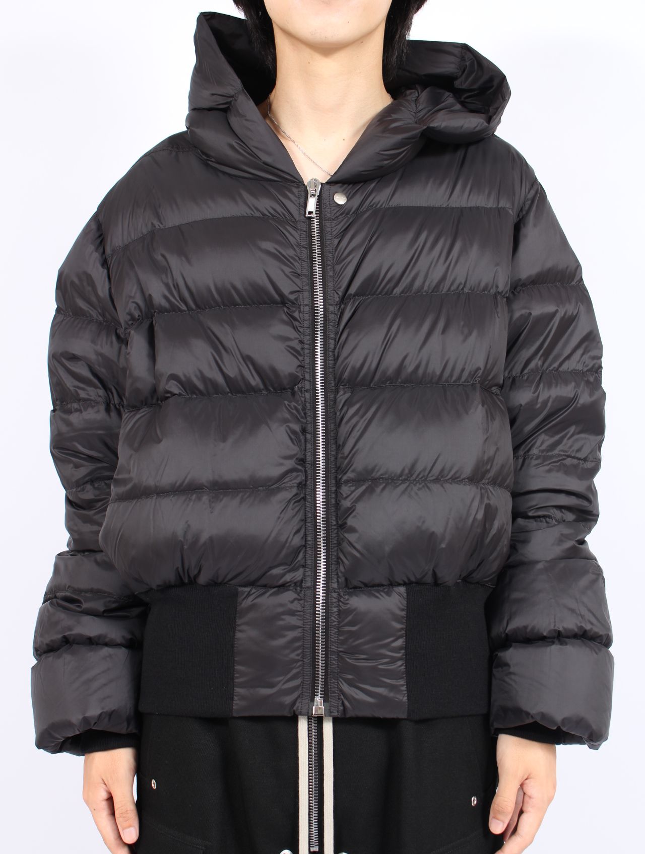 【25AW】フーデッド パファー ダウン ジャケット / HOODED JKT / ブラック