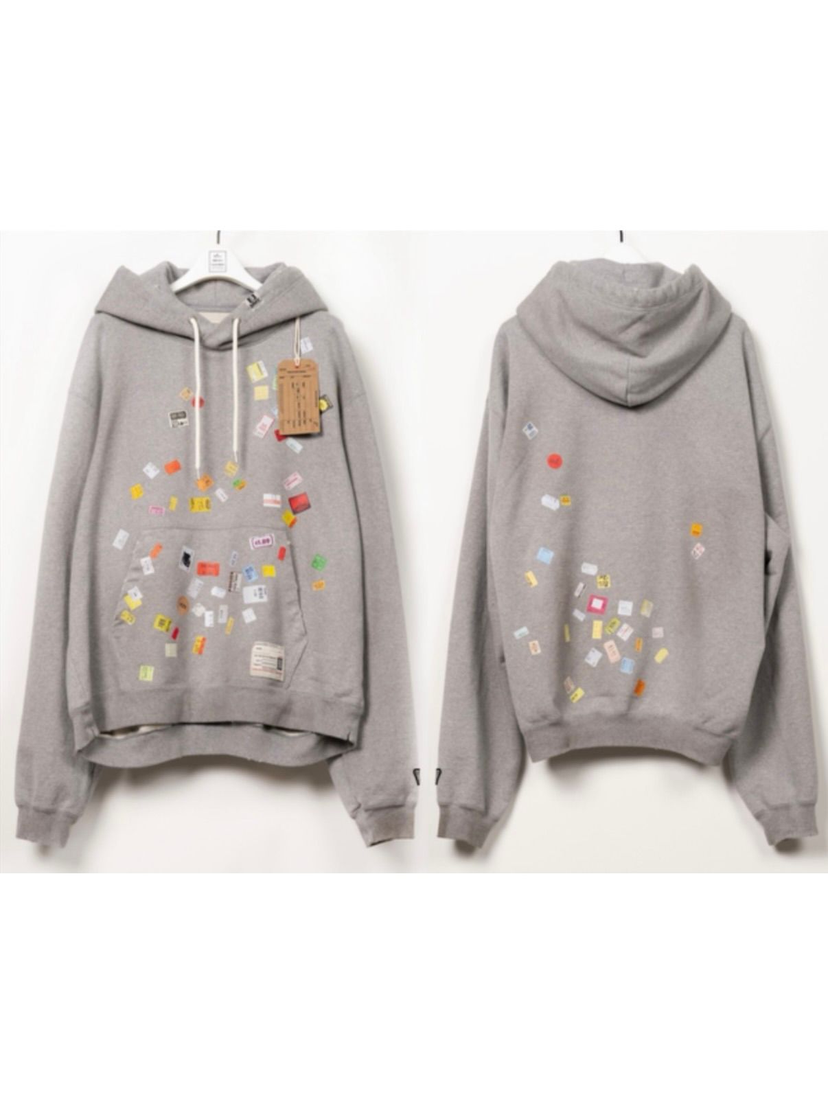 【26AW】プライス ステッカー スウェット フーディー パーカー パーカー / PRICE STICKER SWEAT HD / グレー