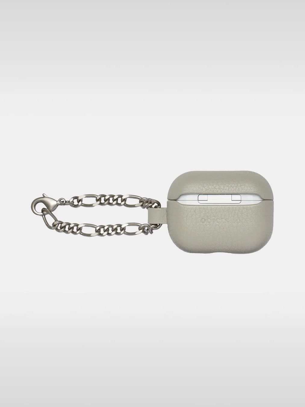 チェーン付 レザー AirPods Pro ケース / CHAINED AirPods Pro CASE / ホワイトベージュ