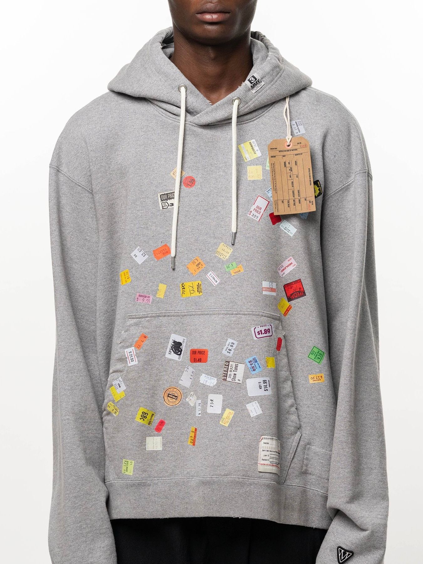 【26AW】プライス ステッカー スウェット フーディー パーカー パーカー / PRICE STICKER SWEAT HD / グレー