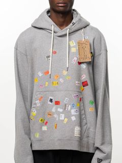 【26AW】プライス ステッカー スウェット フーディー パーカー パーカー / PRICE STICKER SWEAT HD / グレー