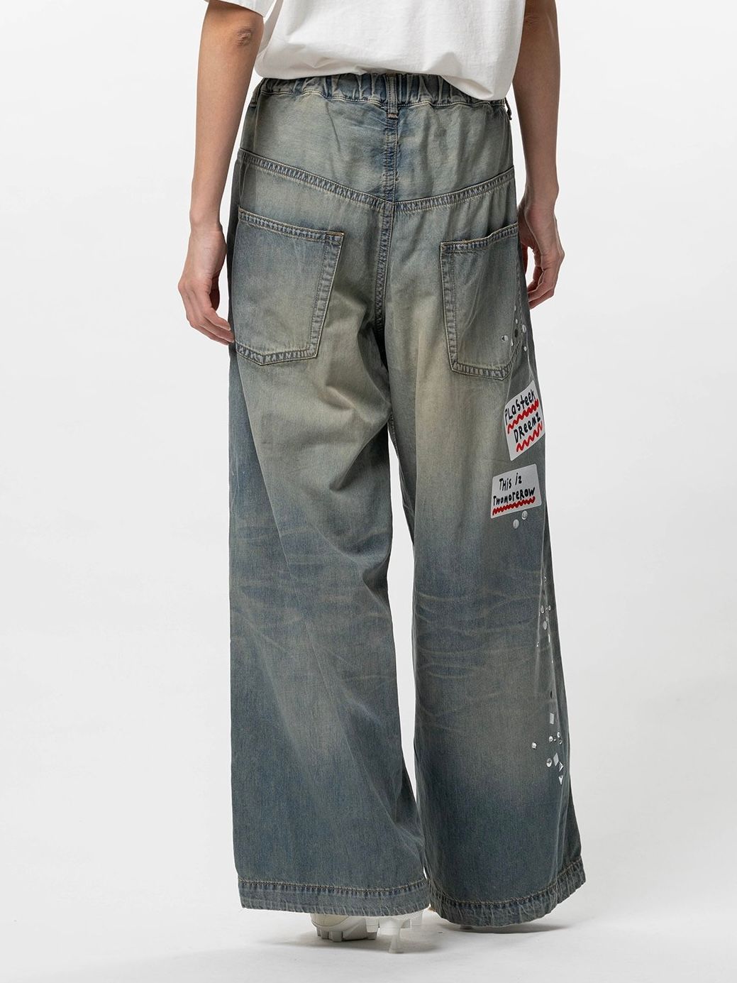 【26SS】デニム ステッカー パンツ / DENIM STICKER PANTS / インディゴ