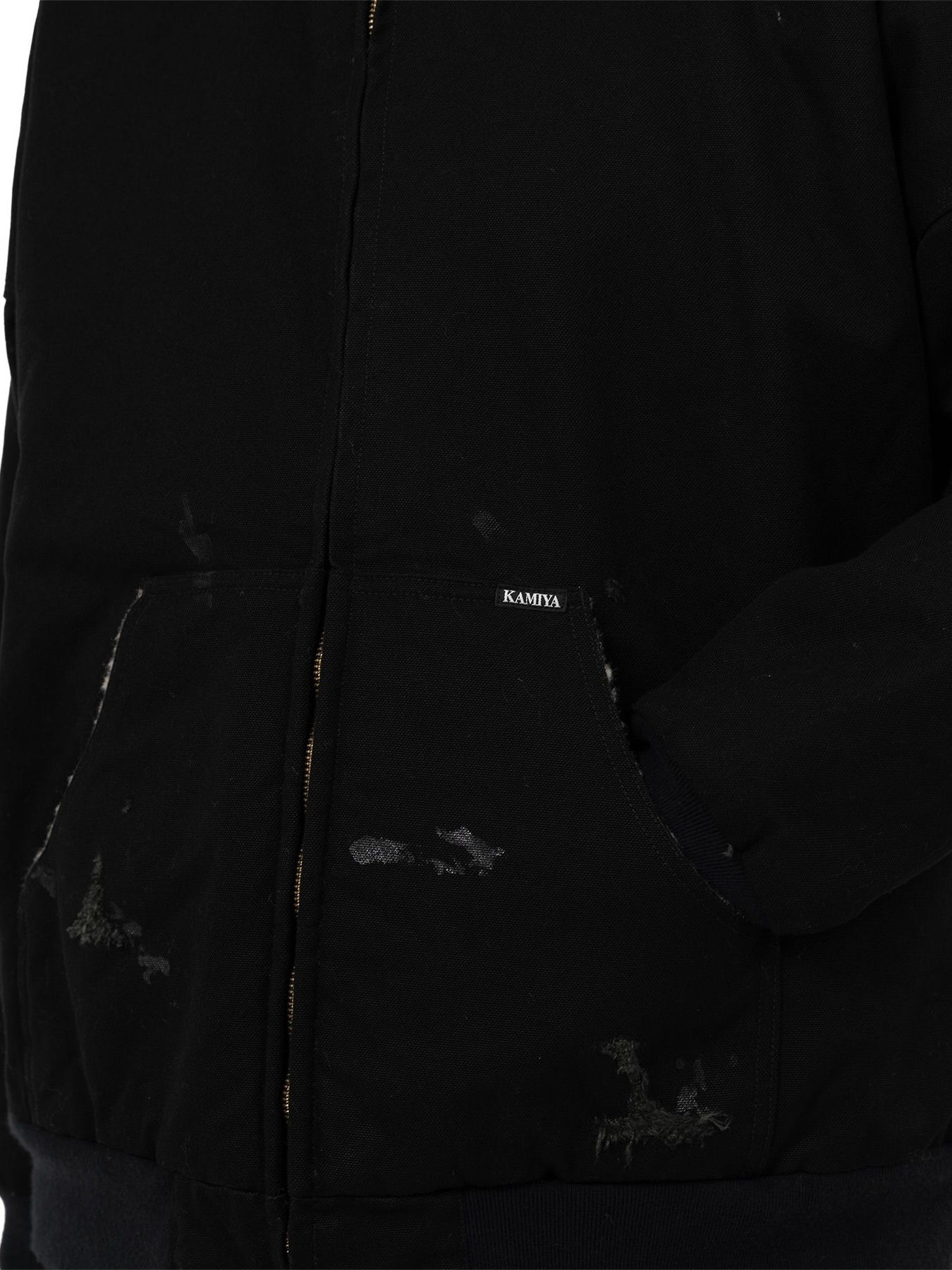 【25AW】ボロ ボアダック ジップ パーカー / BORO BOADUCK ZIP PARKA / ブラック