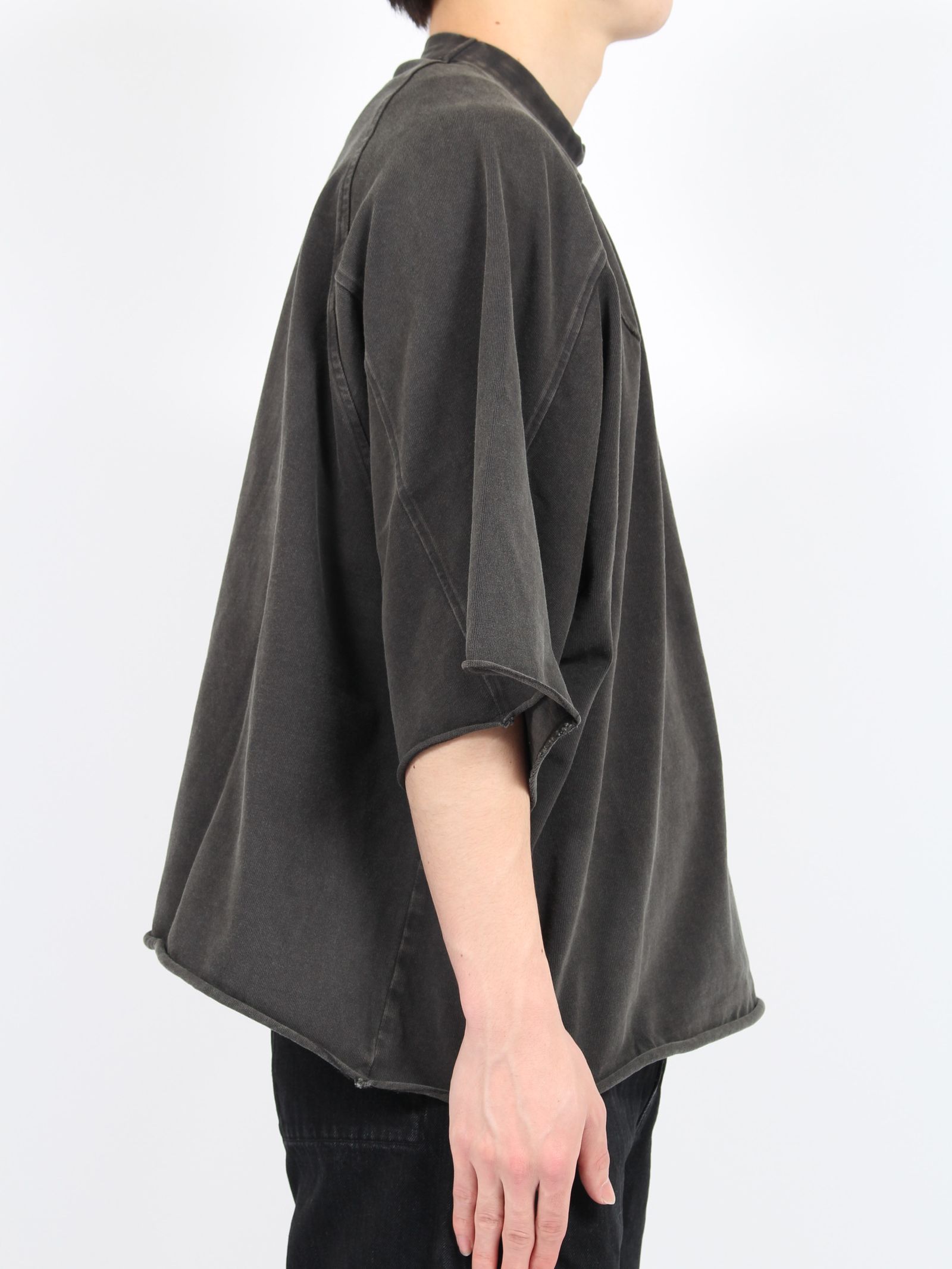 ヘビー ダーツ Tシャツ 半袖 カットソー / HEAVY DART TEE / WASHED BK(ウォッシュブラック)