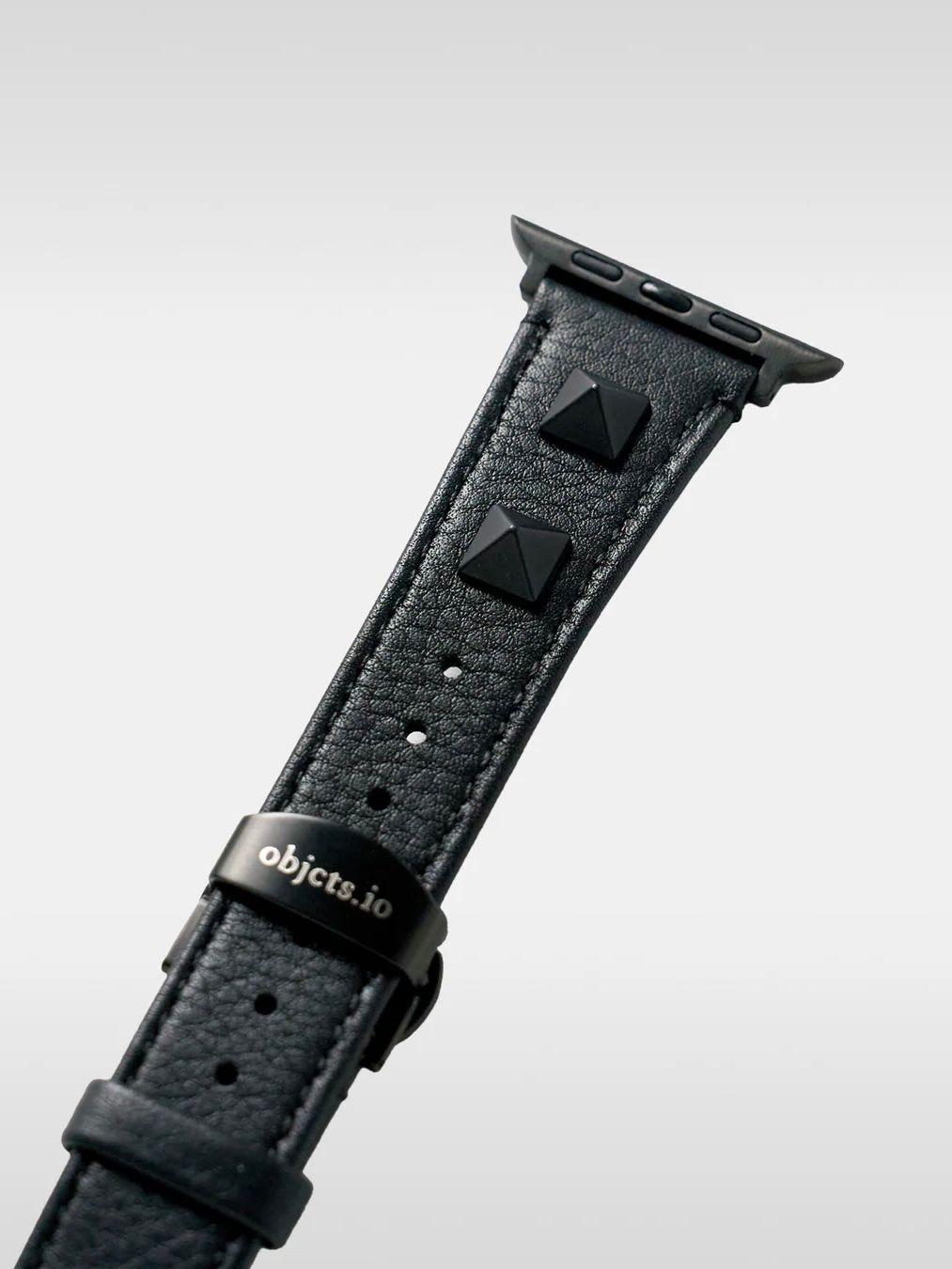 レザー ハイブリッド バンド for Apple Watch / Apple Watch BAND STUDS / ブラック