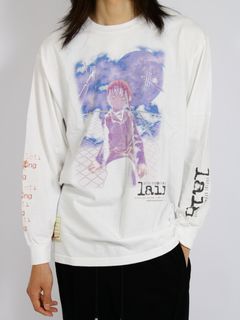 【26AW】セブ VS レイン PT-07 ロングスリーブ Tシャツ 長袖カットソー  / SEV VS LAIN PT-07 L/SL TEE / ホワイト