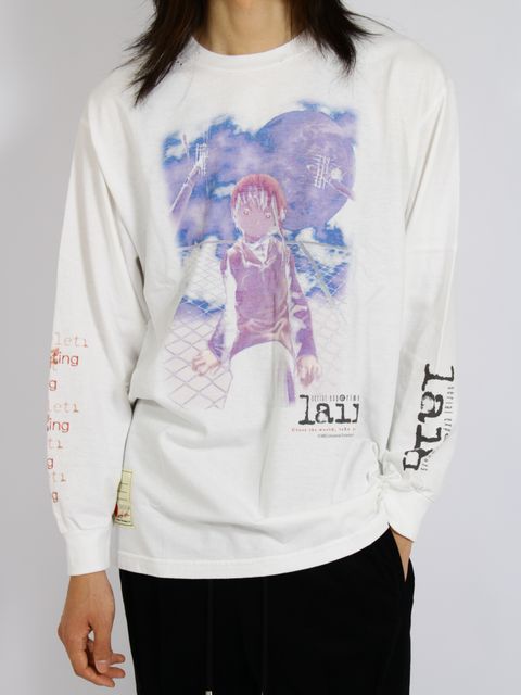 【26AW】セブ VS レイン PT-07 ロングスリーブ Tシャツ 長袖カットソー  / SEV VS LAIN PT-07 L/SL TEE / ホワイト