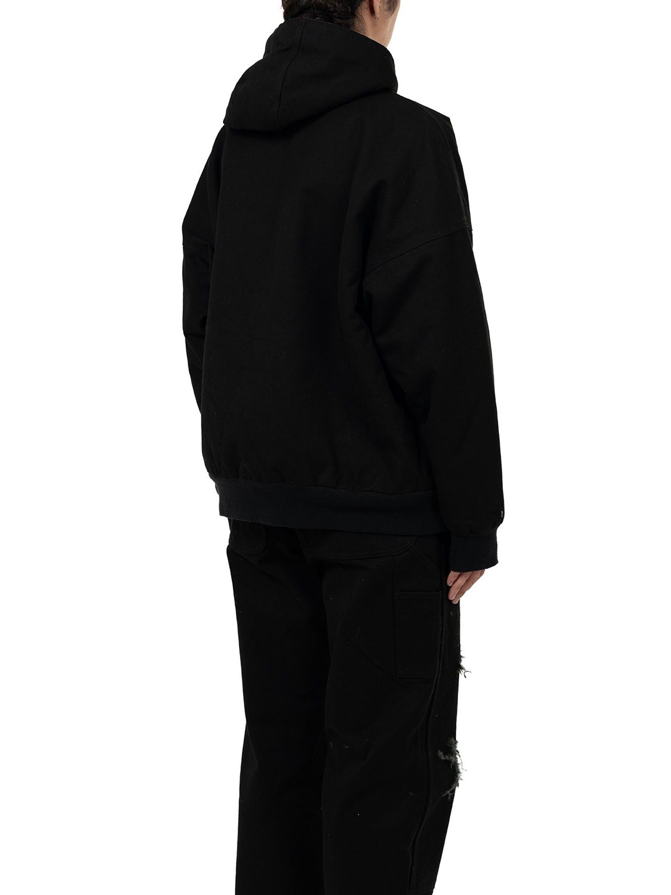 【25AW】ボロ ボアダック ジップ パーカー / BORO BOADUCK ZIP PARKA / ブラック