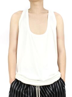 RICK OWENS - 【23SS】フォグ タンクトップ / FOG TANK / ミルク | STORY