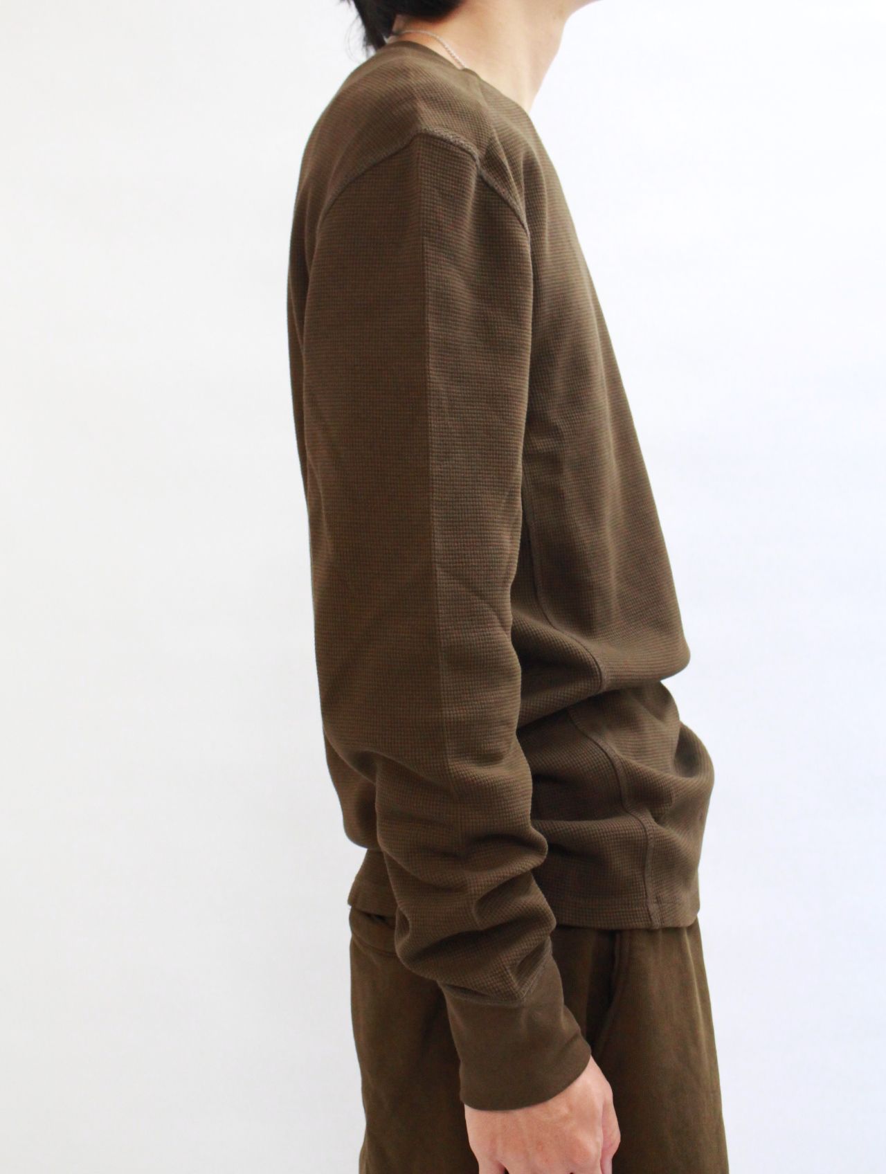 サーマル ロングスリーブ Tシャツ / THERMAL LONG SLEEVE / BRUNETTE (ブラウン)