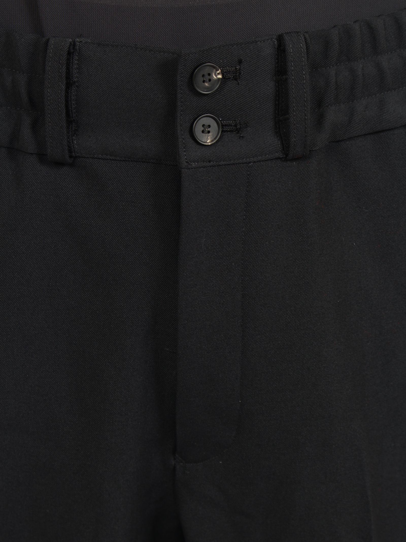 【26AW】ヘビー ウール ストレート イージー パンツ / HEAVY WOOL STRAIGHT EASY PANTS .16 / ブラック
