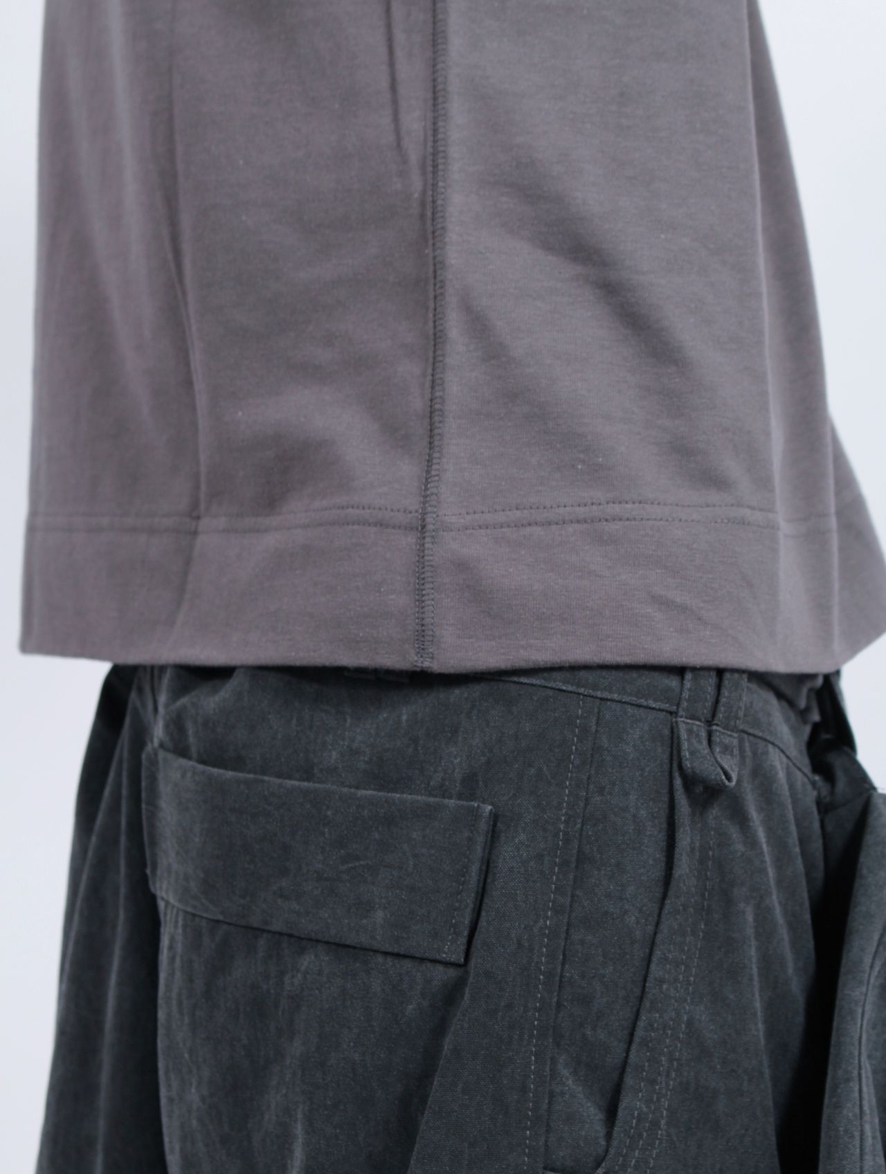 【25AW】ジュウニシ ロングスリーブ Tシャツ / 十二支 LS TEE / グレー