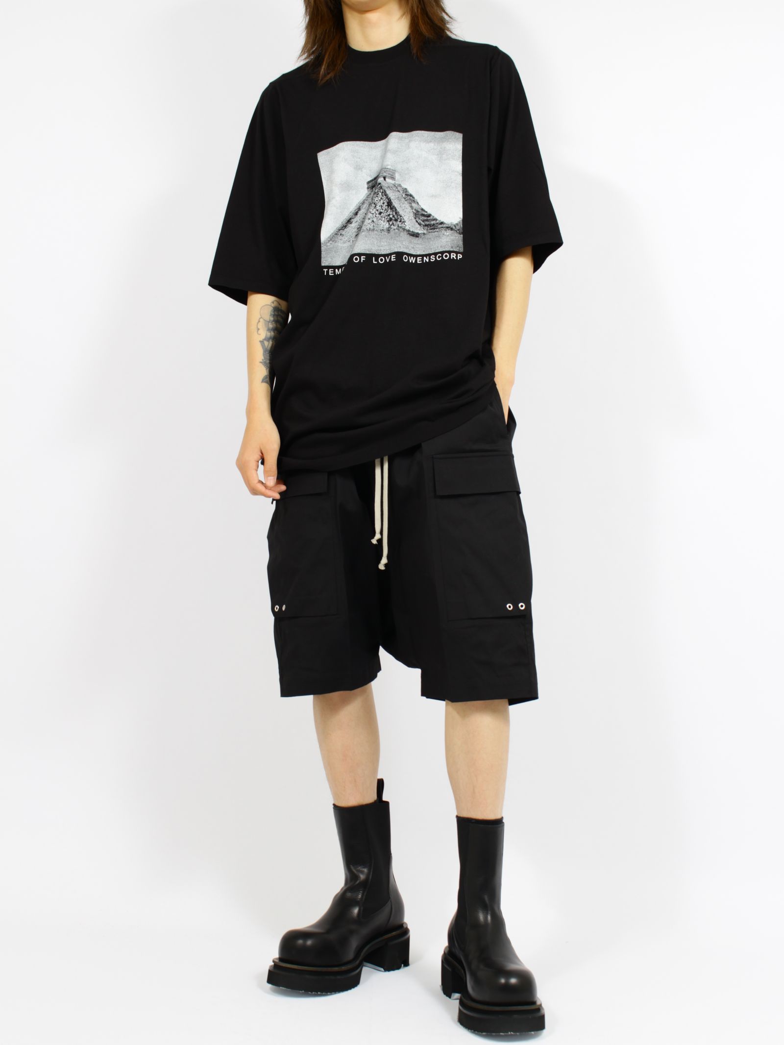 【26SS】ジャンボ  SS T 半袖 Tシャツ / JUMBO SS T / ブラック×ミルク