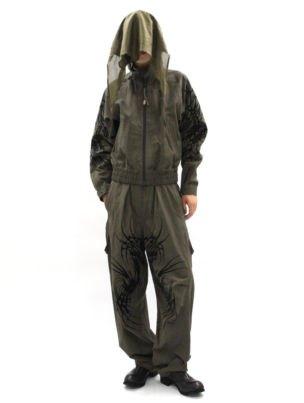 【25AW】ベーシック ユニット パンツ / BASIC UNIT 02 改 (×TOKUINC) / オリーブ