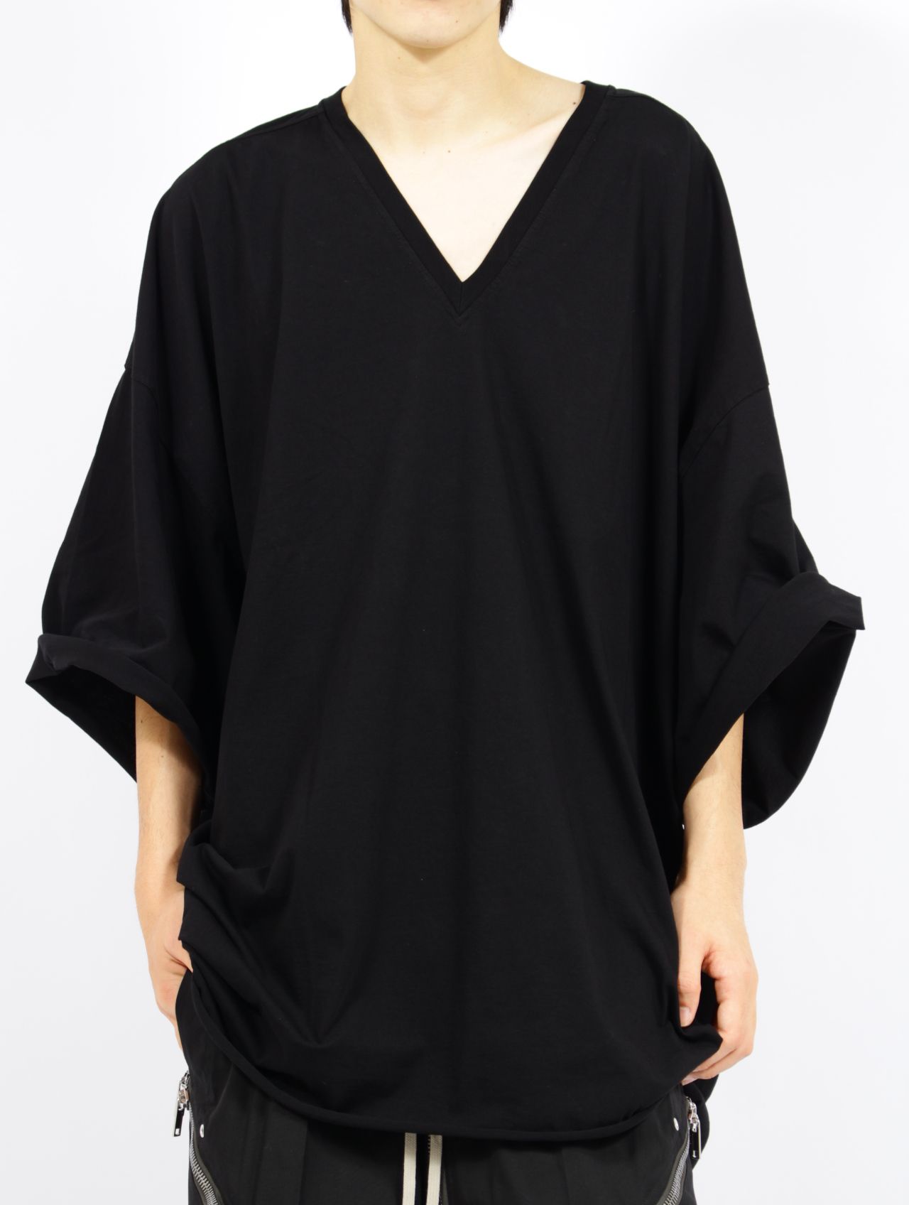 【26SS】 Vネック トミー Tシャツ / V TOMMY T / ブラック