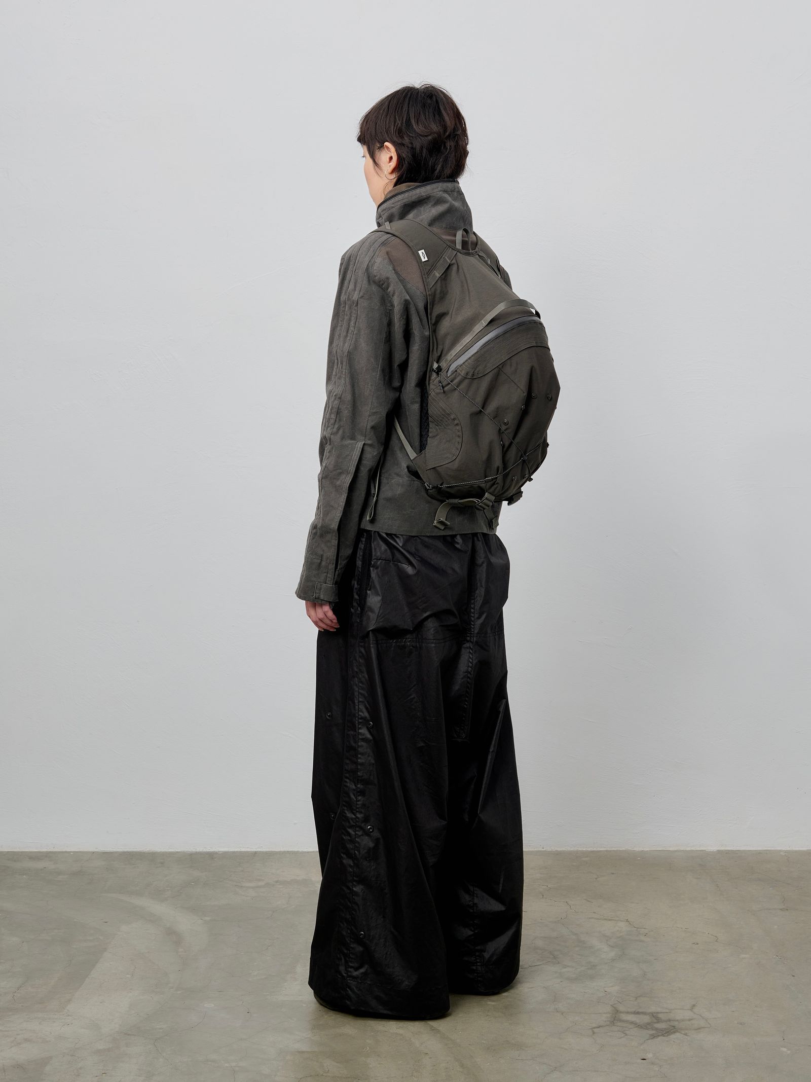 【26SS】ザゼン バックパック カバン シールソン コラボレーション / ZAZEN DROP (×SEALSON) / チャコール