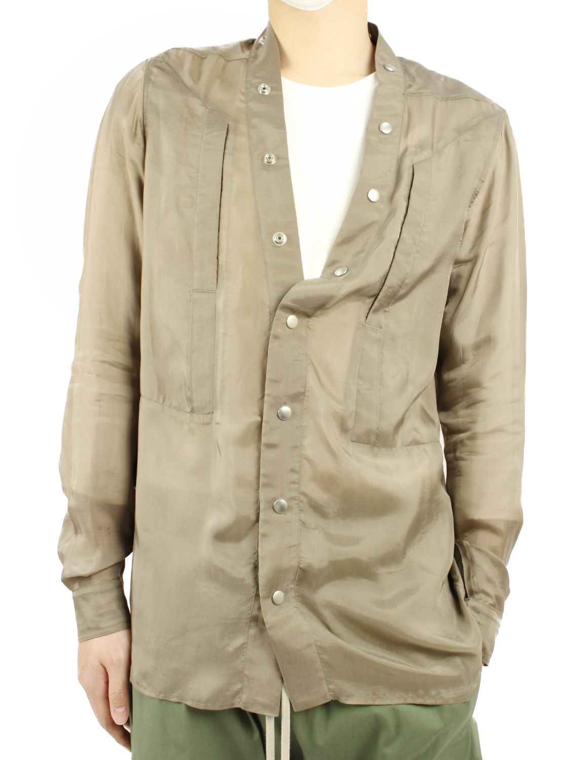 Rick Owens FOGPOCKET LARRY Shirt ラリー シャツ