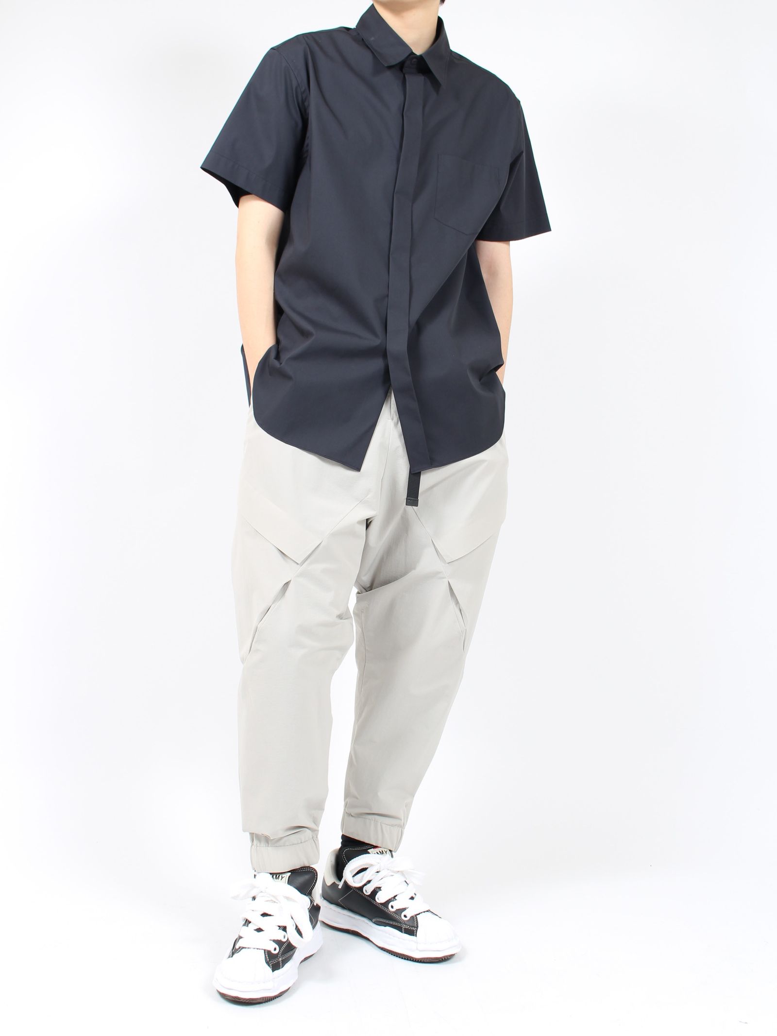 FUMITO GANRYU - 【24SS】ワトー プリーテッド ハーフ スリーブ FUMITO GANRYU - 【24SS】ワトー プリーテッド ハーフ スリーブ