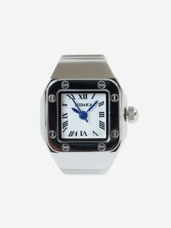 セイント リング ウォッチ 時計リング / SAINT RING WATCH / ホワイト×シルバー