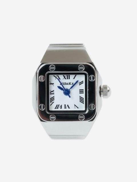 セイント リング ウォッチ 時計リング / SAINT RING WATCH / ホワイト×シルバー