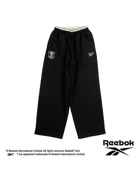 【25AW】リーボック コラボ ユニフォーム スウェット トラウザーズ / × REEBOK UNIFORM SWEAT TROUSERS / ブラック