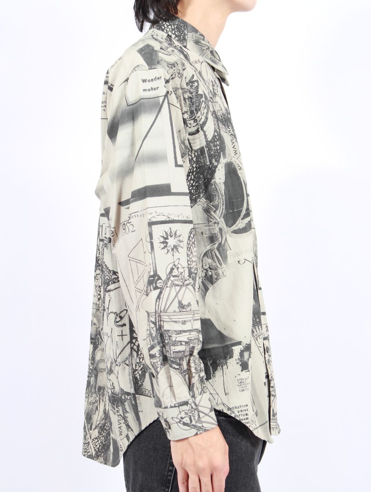 【25AW】グラフィック シャツ / GRAPHIC SHIRTS / ベージュ