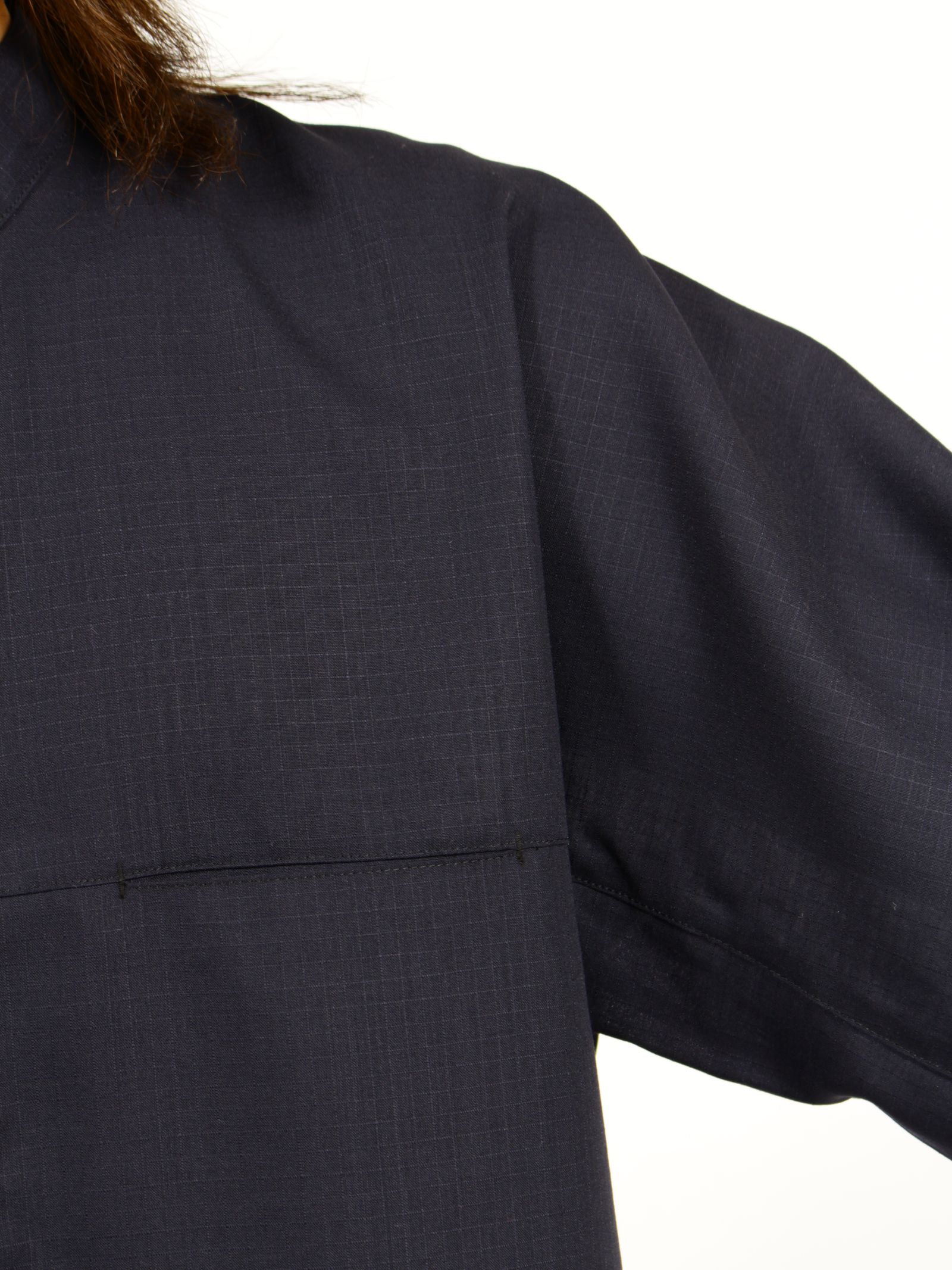 【26SS】ウール マッキーノ シャツ / MACKINAW SHIRTS WOOL / ブラック