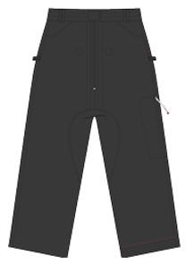 【26AW】ベーシックユニットパンツ /  SAN SAN X JIAN YE BASIC UNIT PANTS / チャコール