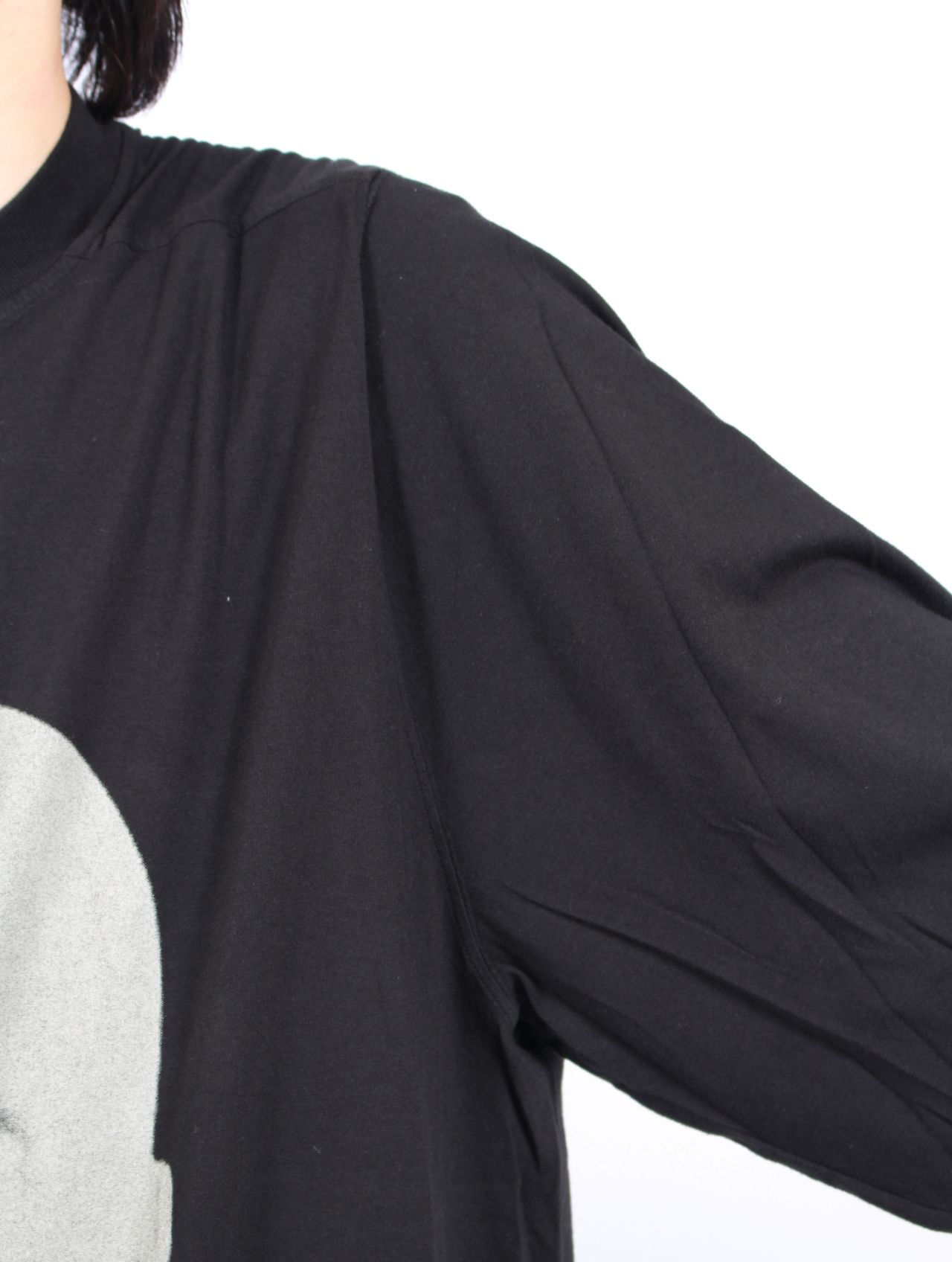 【25AW】ジャンボ LS T グラフィック ロングスリーブ 長袖 Tシャツ / JUMBO LS T / ブラック×パール