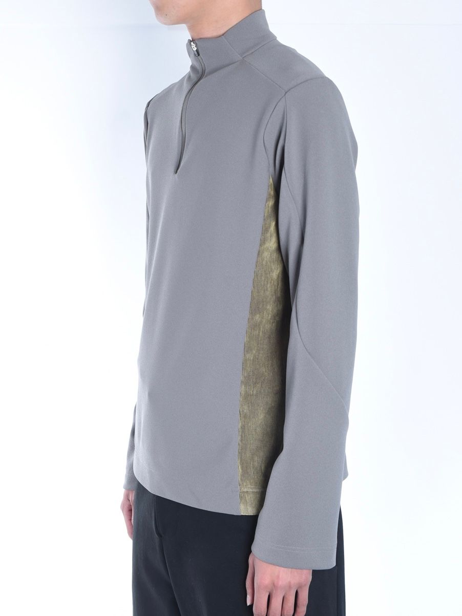 【24AW】フロック ハーフジップ トップス / FLOC TOPS / カーキ