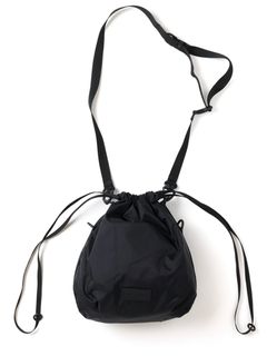 ドローストリング ショルダーバッグ / DRAWSTRING BAG (SMALL) / ブラック