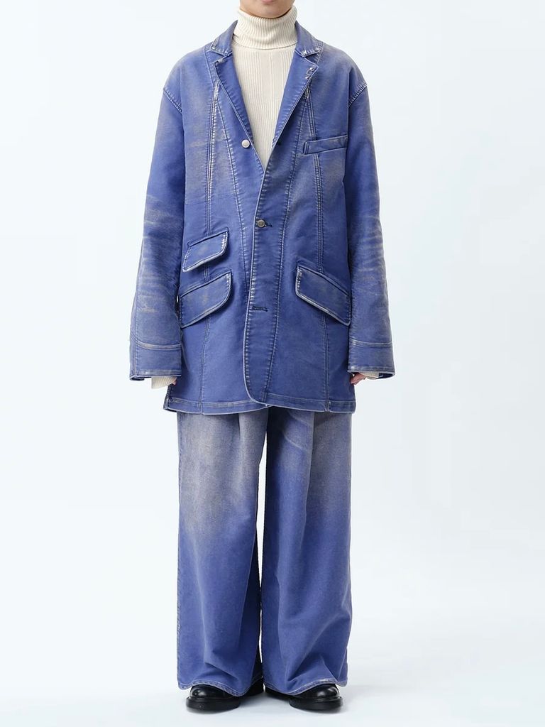 SUBLATIONS - 【24AW】モールスキン 2タック ワイド バギー パンツ 