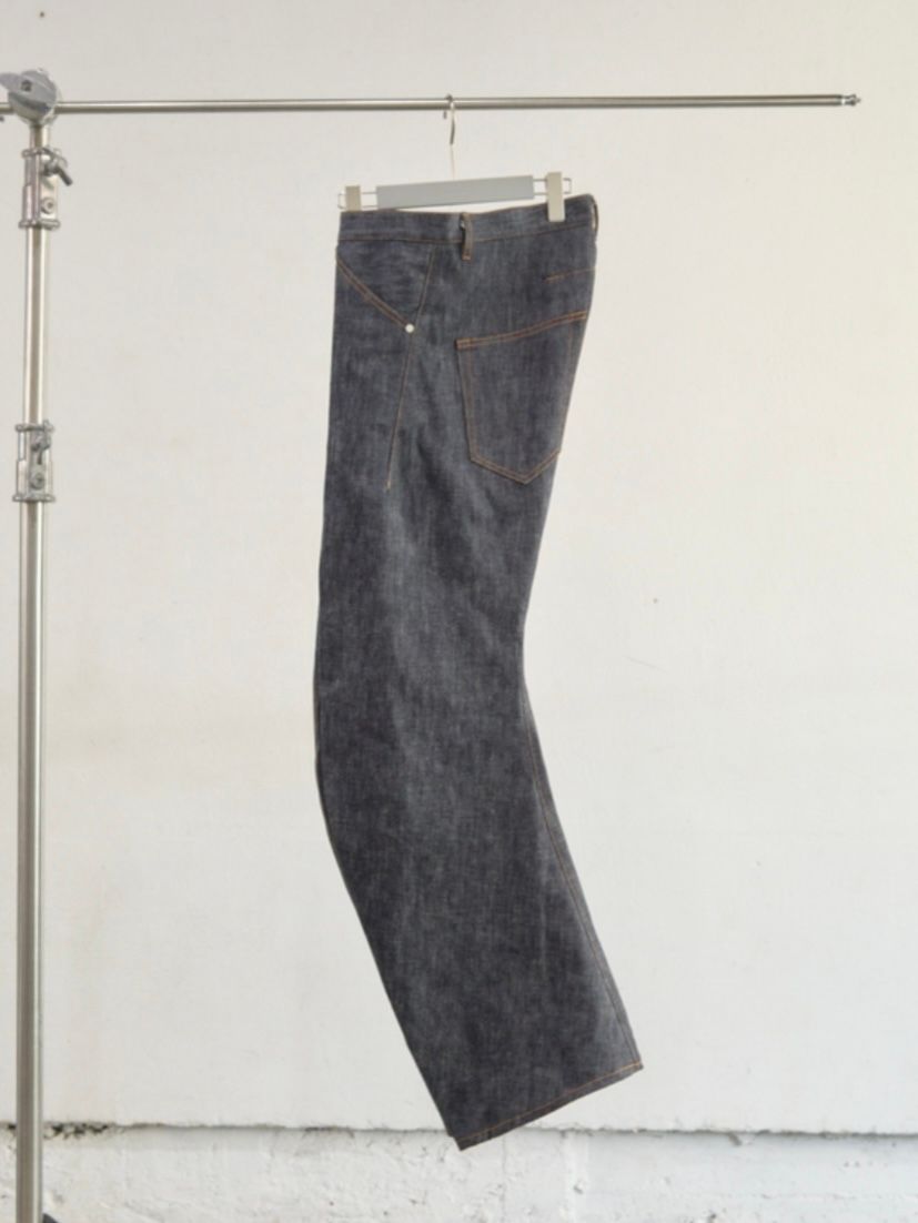 【26SS】3D ツイステッド ジーンズ / 3D TWISTED JEANS 3.0 / RAW INDIGO (ロー インディゴ)