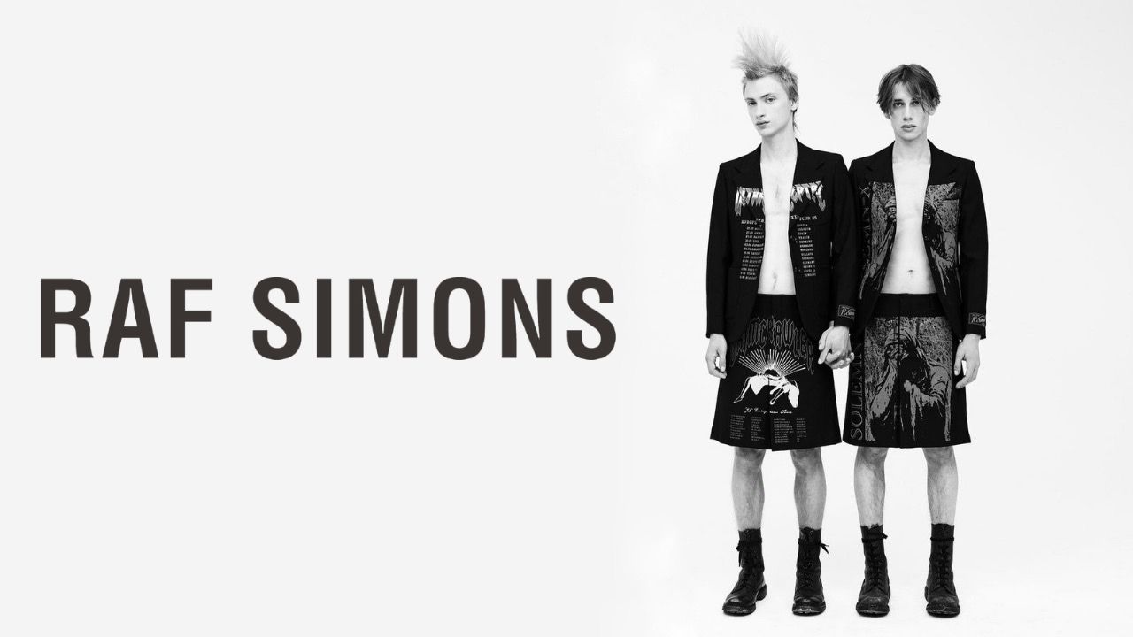 RAF SIMONS - MAIN PAGE