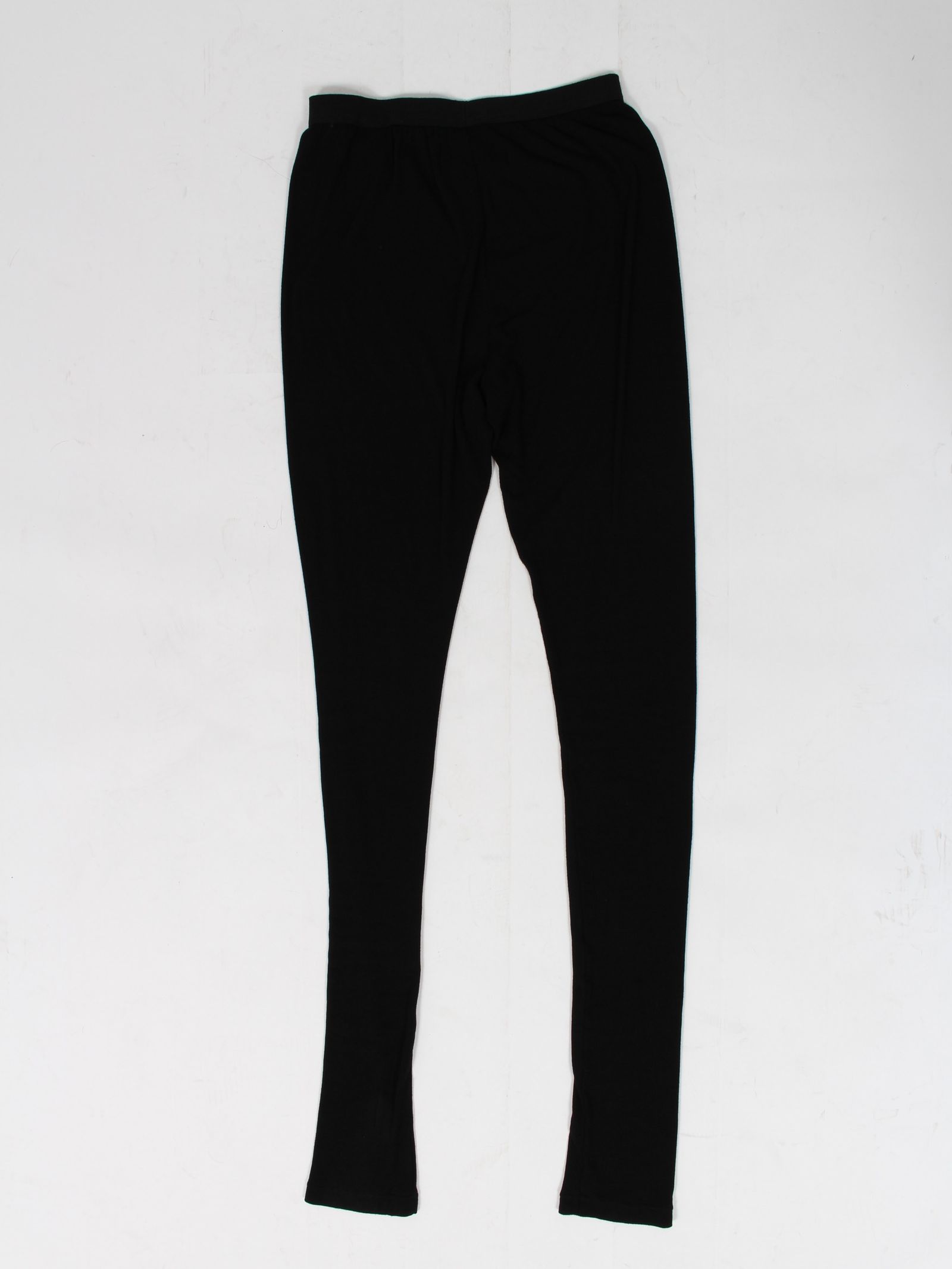 【24AW】レギンス レーヨン ストレッチ パンツ / RAYON STRETCH RIB / ブラック