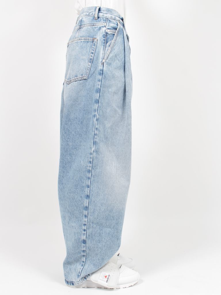HED MAYNER - 【23AW】プリーツ デニム パンツ / PLEATED DENIM 